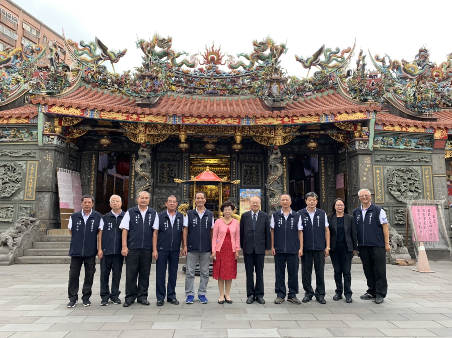 台北市大龍峒保安宮來訪財團法人樹林濟安宮